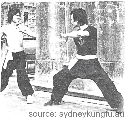 蔡李佛脚法- 演式： 朱紹基莊偉權