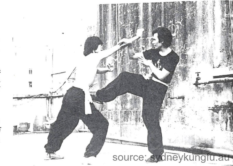 蔡李佛脚法- 演式： 朱紹基莊偉權