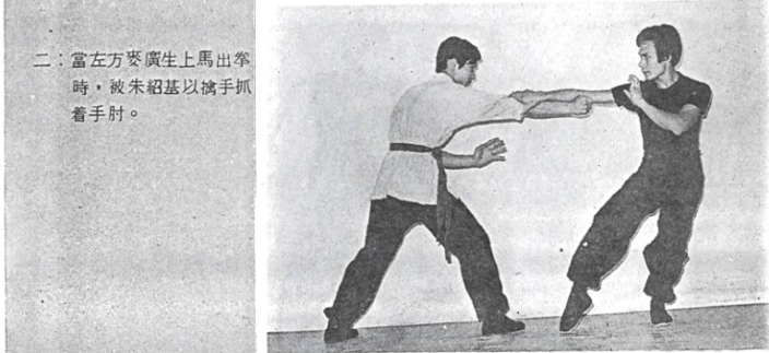 蔡李佛鏟腳示範