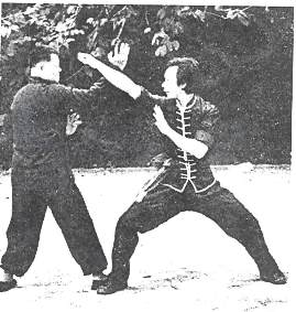 Choy Lee Fut 蔡李佛 Elder Du Hon Cheung and Chu Siu Kee demonstrating Sau Ceoi 捎搥