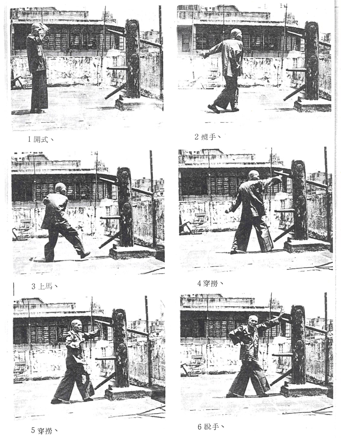 Choy Lee Fut Wooden Dummy Techniques 1-6