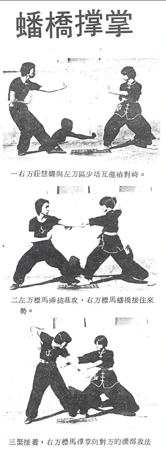 蔡李佛蟠橋撐掌